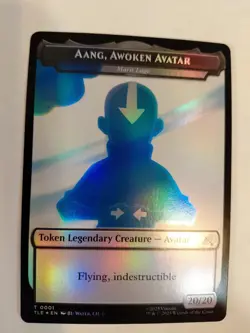 Aang, Awoken Avatar - Marit Lage Treasure Double-Sided Token Avatar: The Last - Image 1
