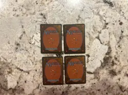 Mtg Serra Angel Revised x4 - Magic the Gathering Revised Serra Angel Heavy Play - Image 2