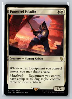 Puresteel Paladin Commander: FINAL FANTASY 250 Rare - Image 1