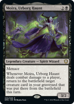 Moira, Urborg Haunt - Commander: Dominaria United #006/048 MTG Magic The Gatheri - Image 1
