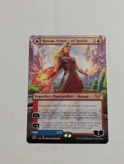 Rowan, Scholar of Sparks (Borderless) Strixhaven: School of Mages Regular - Image 1