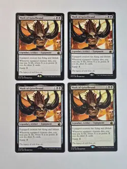 4x Mask of Griselbrand - Midnight Hunt - Near Mint - Magic the gathering - Image 1