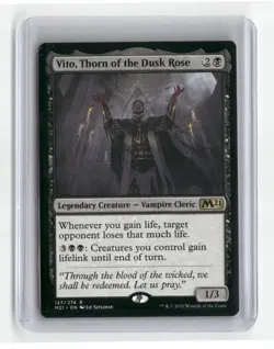 Vito, Thorn of the Dusk Rose - Core Set 2021 (M21) - Image 1