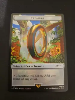 Treasure Token 2094 Ring Sonic The Hedgehog Secret Lair foil - Image 1