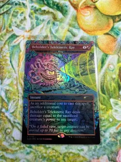 Beholder's Telekinetic Ray - Fling (Foil) MTG: Secret Lair *Pack Fresh* - Image 1
