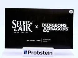 MTG Secret Lair Drop Series x Dungeons & Dragons Astarion's Thirst Rainbow Foil - Image 1