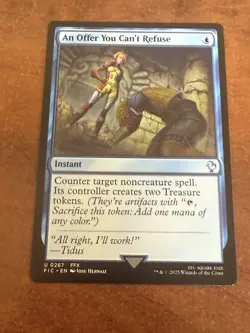 DDcards 🇨🇦 Mtg Magic Final Fantasy Commander An Offer You Can’t Refuse - Image 1