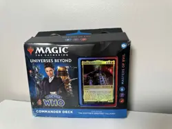 Magic The Gathering Universes Beyond: Doctor Who Masters Of Evil Commander Deck - Image 1