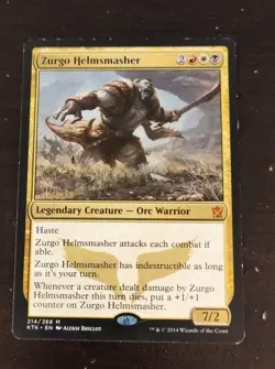 100x Zurgo Helmsmasher Magic The Gathering Commander Deck /Used/ MTG/ Acceptable - Image 1