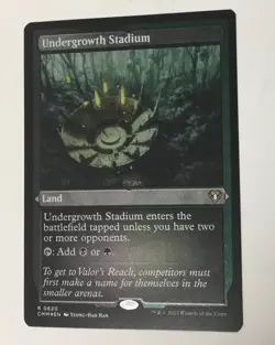 Undergrowth Stadium (Foil Etched) Commander Masters Foil - Image 1