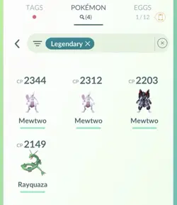 Pokemon Go PTC Acc, Guaranteed Lucky Armor Mewtwo - Image 2