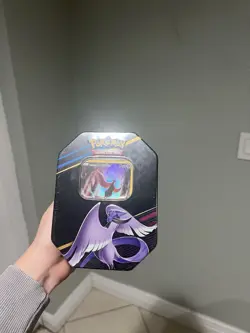 POKEMON TCG CROWN ZENITH ZAPADOS, ARTICUNO, MOLTRES TIN SET - 3 TINS Sealed - Image 3