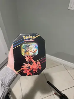 POKEMON TCG CROWN ZENITH ZAPADOS, ARTICUNO, MOLTRES TIN SET - 3 TINS Sealed - Image 5