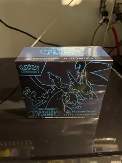Phantasmal Flames Pokemon Center Exclusive Elite Trainer Box ETB Sealed - Image 1