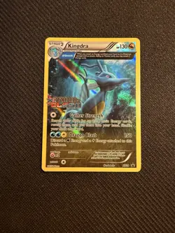 Kingdra XY39 Primal Clash Pre Release Stamped Black Star Promo Pokemon Card - Image 1