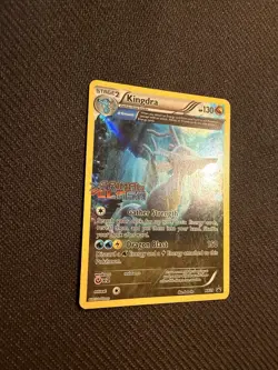 Kingdra XY39 Primal Clash Pre Release Stamped Black Star Promo Pokemon Card - Image 2