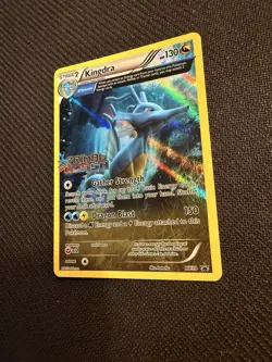 Kingdra XY39 Primal Clash Pre Release Stamped Black Star Promo Pokemon Card - Image 3