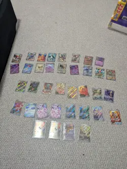 Pokemon Lot of 37 English Illustration rares, Ex, holo & full art trainers - Image 1