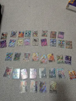 Pokemon Lot of 37 English Illustration rares, Ex, holo & full art trainers - Image 2