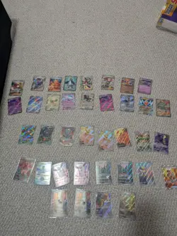 Pokemon Lot of 37 English Illustration rares, Ex, holo & full art trainers - Image 3