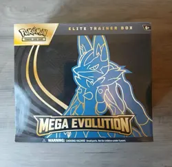 Pokemon Mega Evolution "Lucario" Elite Trainer Box ETB Factory Sealed - Image 1