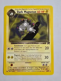 Dark Magneton 28/82 Rare Team Rocket Pokemon NM - Image 1