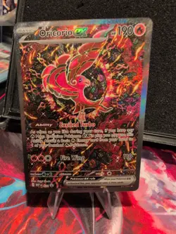 2025 Pokemon Phantasmal Flames Promo Card 024 Oricorio EX from Charizard UPC . - Image 2