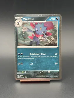 Weavile (MEP 021) [Cosmos Holo] (NM) - Pokemon - Mega Evo Black Star Promo (ENG) - Image 1