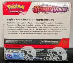 Pokemon Scarlet and Violet Booster Box Base Set SV01 Factory Sealed - 36 Packs - Image 2