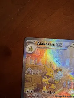 Pokemon Cards, english, Alakazam ex 201/165 Sv: Scarlet & Violet 151 Holo - Image 3