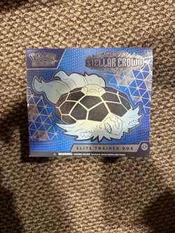 Pokemon TCG Scarlet & Violet Stellar Crown Elite Trainer Box ETB - New & Sealed - Image 1