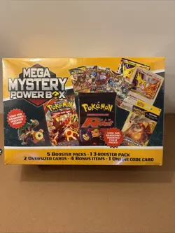 2025 Pokemon Mega Mystery Power Box Holiday Meijer Exclusive Sealed New! - Image 1