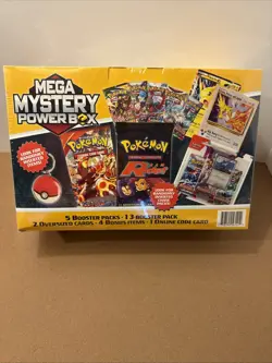 2025 Pokemon Mega Mystery Power Box Holiday Meijer Exclusive Sealed New! - Image 3