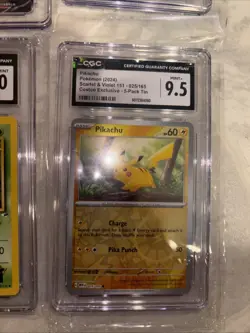 Pokemon CGC Slab Lot Charizard Pikachu Vintage - Image 3