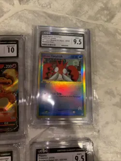 Pokemon CGC Slab Lot Charizard Pikachu Vintage - Image 4