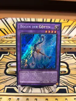 Yugioh Bogen der Gottin Secret Rare DRL2-DE011 - Image 1