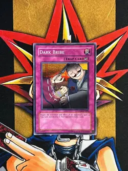 GX04-EN002 Dark Bribe Super Rare Game Promo NM Yugioh Card - Image 1
