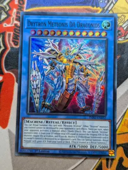 Drytron Meteonis DA Draconids INFO-EN032 Super Rare Yugioh - Image 1