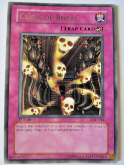 Yugioh! Curse of Royal Pgd-044 1st Edition Rare Moderate Play!! - Image 1