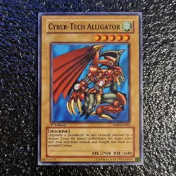 Cyber-Tech Alligator - 5DS2-EN003 - Common - 1st Edition - Yugioh - Image 1