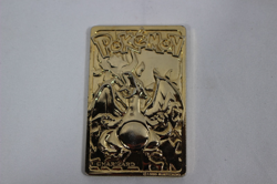 Vintage Pokemon Limited Edition 1999 Charizard 23K Gold Plated Trading Card BK - Image 2