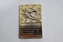 Vintage Pokemon Limited Edition 1999 Charizard 23K Gold Plated Trading Card BK - Image 3