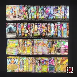 Bulk Lot 100 V ex RR VMAX VSTAR RRR NM-LP No Dupes Japanese Pokemon Card 520 - Image 1