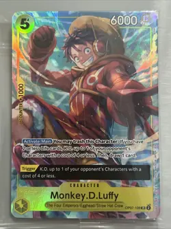 Monkey.D.Luffy (Illustration Box Vol.3) OP07-109 One Piece Promotion Cards Foil - Image 1