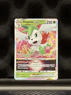 Shaymin VSTAR 014/172 - Pokemon TCG Brilliant Stars Sword Shield Rare Card NM - Image 1