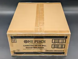 One Piece Card Game TCG Carrying On His Will OP-13 Booster 12-Box Case SEALED - Image 2