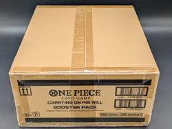 One Piece Card Game TCG Carrying On His Will OP-13 Booster 12-Box Case SEALED - Image 4