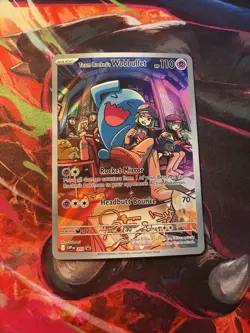 Team Rocket's Wobbuffet 203 Sv: Scarlet & Violet Promo Cards Holo - Image 1