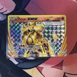 Pyroar BREAK 24/114 Steam Seige NM Ultra Rare Pokemon Card - Image 1