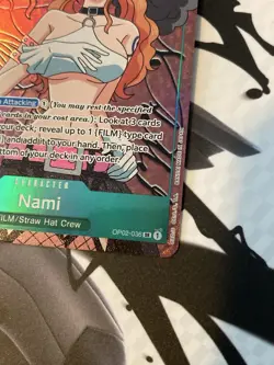 Nami (OP02-036) (Alternate Art) - Paramount War (OP02) - One Piece Card English - Image 3